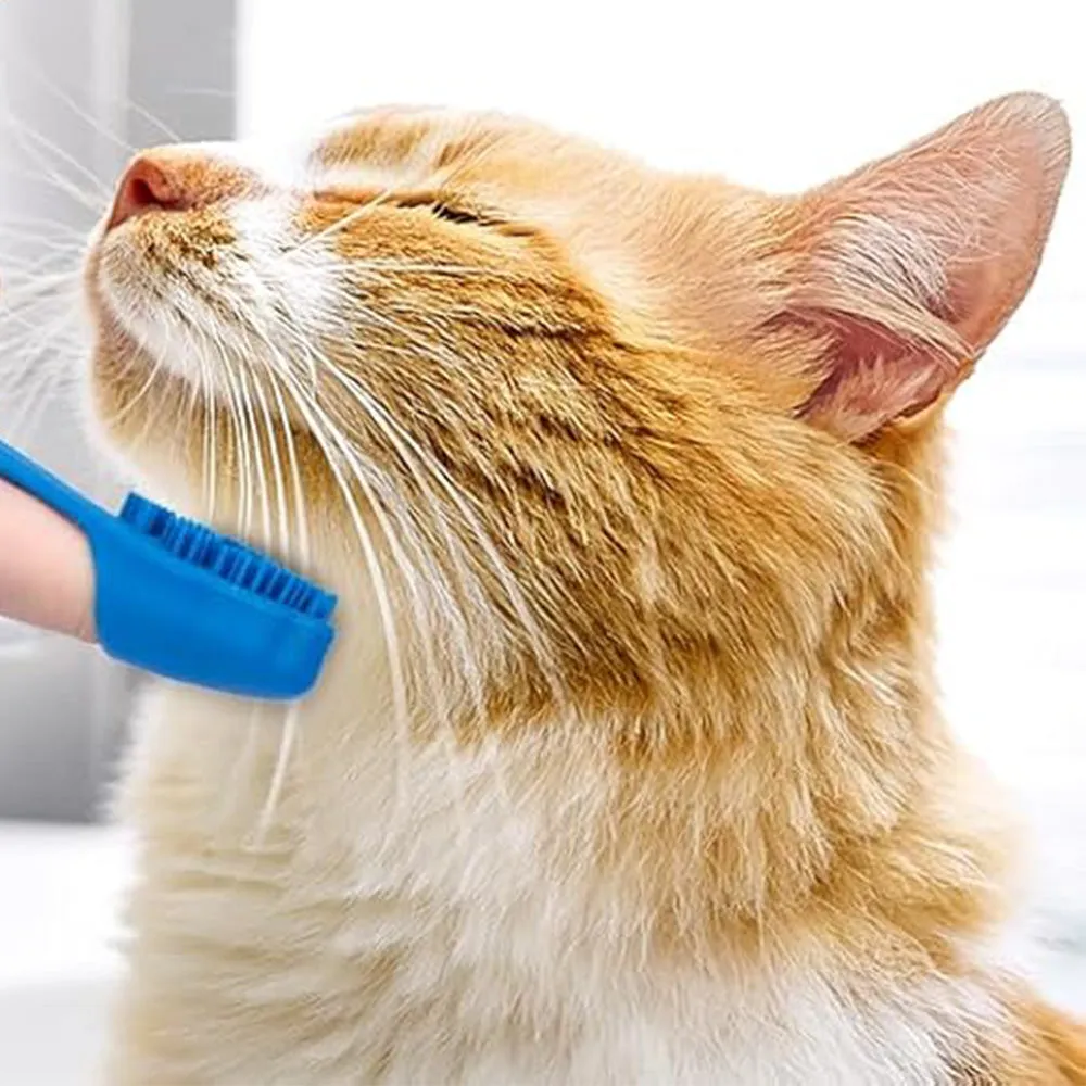 6Pcs Set Pet Grooming Supplies Pet Bathing Gloves Brush Tools