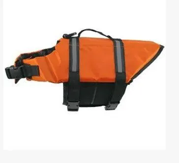 Adjustable Dog Life Jacket with Rescue Handle Sport Safety Rescue Vest Dog Clothes  Puppy Float Swimming Suit for All Pet Dogs