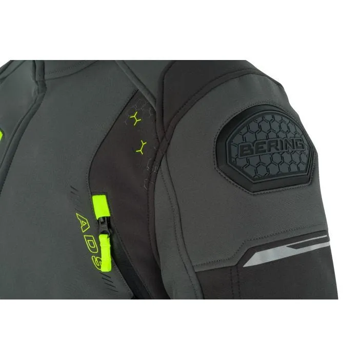 BERING 🇫🇷 DISKOR MOTORCYCLE JACKET GREY/FLURO