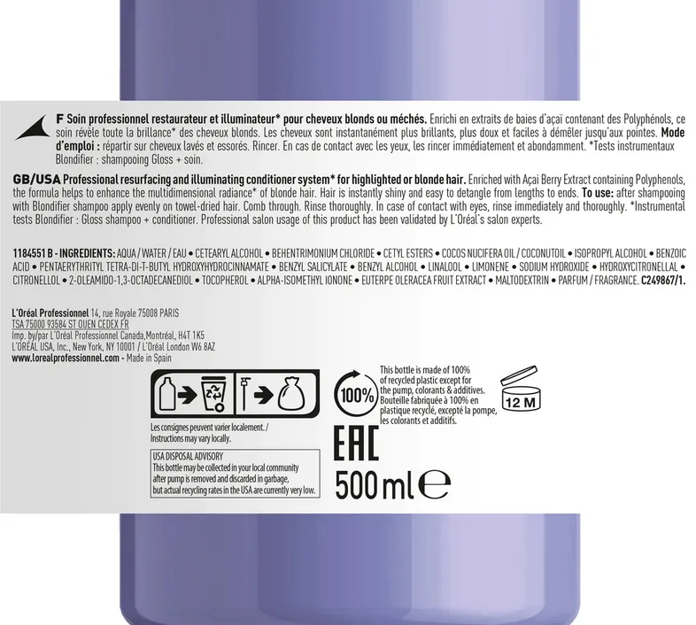 Blondifier Conditioner
