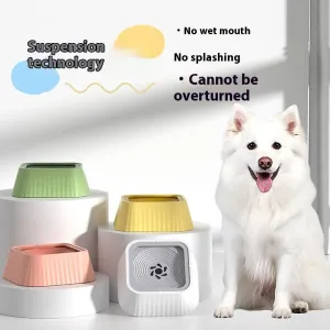 Dog Drinking Bowl Water Bowl Mouth Wet-proof Anti-tumble Floating Water Bowl