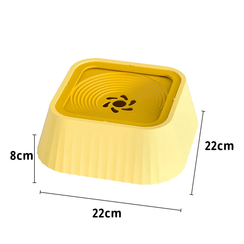 Dog Drinking Bowl Water Bowl Mouth Wet-proof Anti-tumble Floating Water Bowl