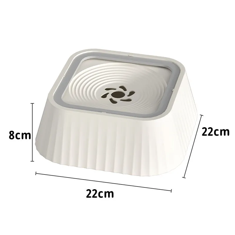 Dog Drinking Bowl Water Bowl Mouth Wet-proof Anti-tumble Floating Water Bowl