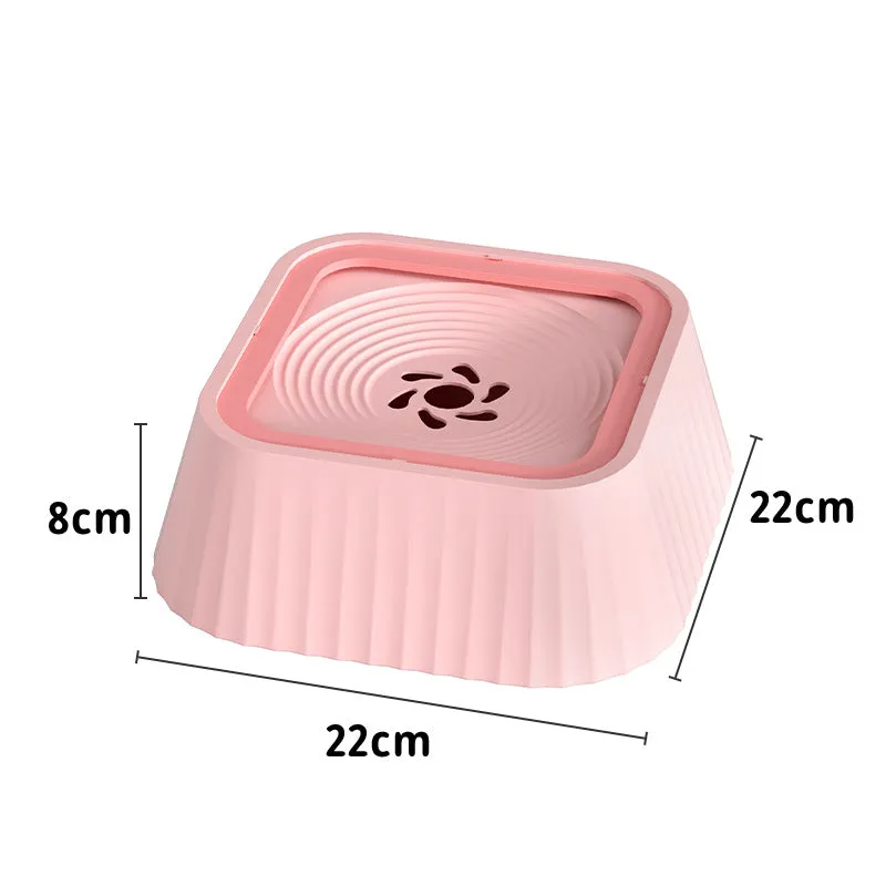 Dog Drinking Bowl Water Bowl Mouth Wet-proof Anti-tumble Floating Water Bowl