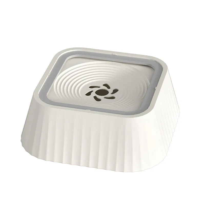 Dog Drinking Bowl Water Bowl Mouth Wet-proof Anti-tumble Floating Water Bowl
