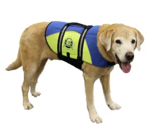 Dog Life Jacket ~ Blue/Yellow