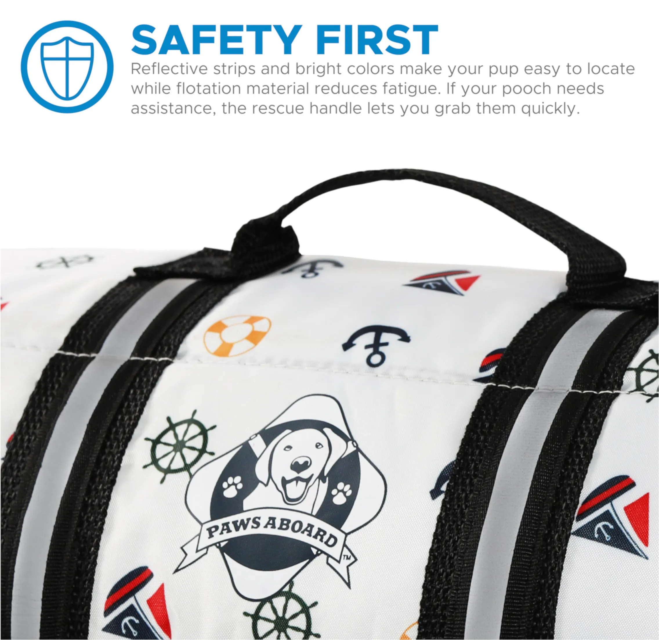 Dog Life Jacket ~ Nautical