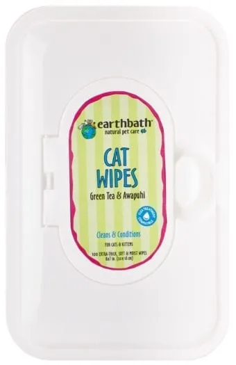 Earthbath - Green Tea& Awapuhi Cat Wipes