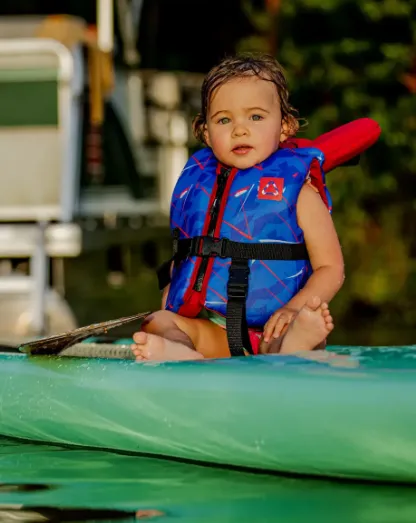 Follow Infant Pop CGA Life Vest | Blue/Red | Sale
