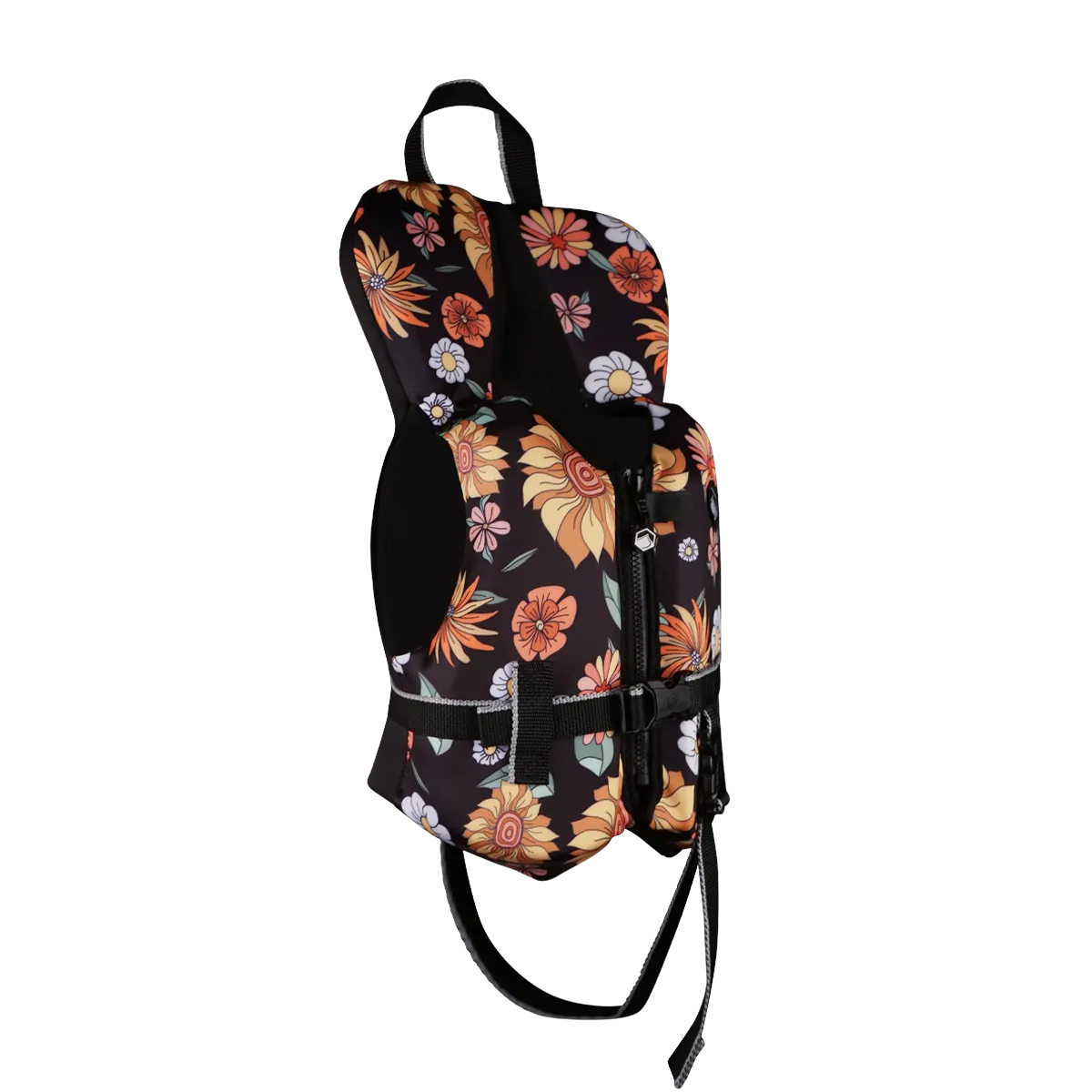 Liquid Force Infant 0-30lbs Dream CGA Life Vest | Black Flowers