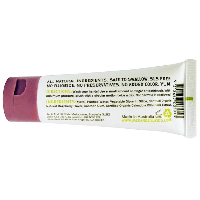 Natural Toothpaste - Raspberry by Jack N' Jill