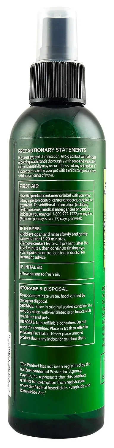 Pyranha Zero-Bite Natural Fly Spray