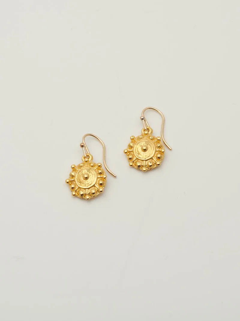 Ra Earrings | Gold