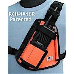 Radio Chest Harness with Velcro Pouch