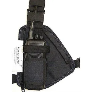Radio Chest Harness with Velcro Pouch
