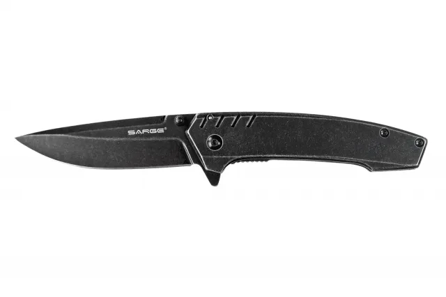 Stone - Stonewash Frame Lock Folder Knife