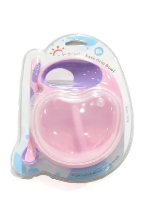 Sun Delight Baby Easy Grip Bowl with Spoon - BPA-Free