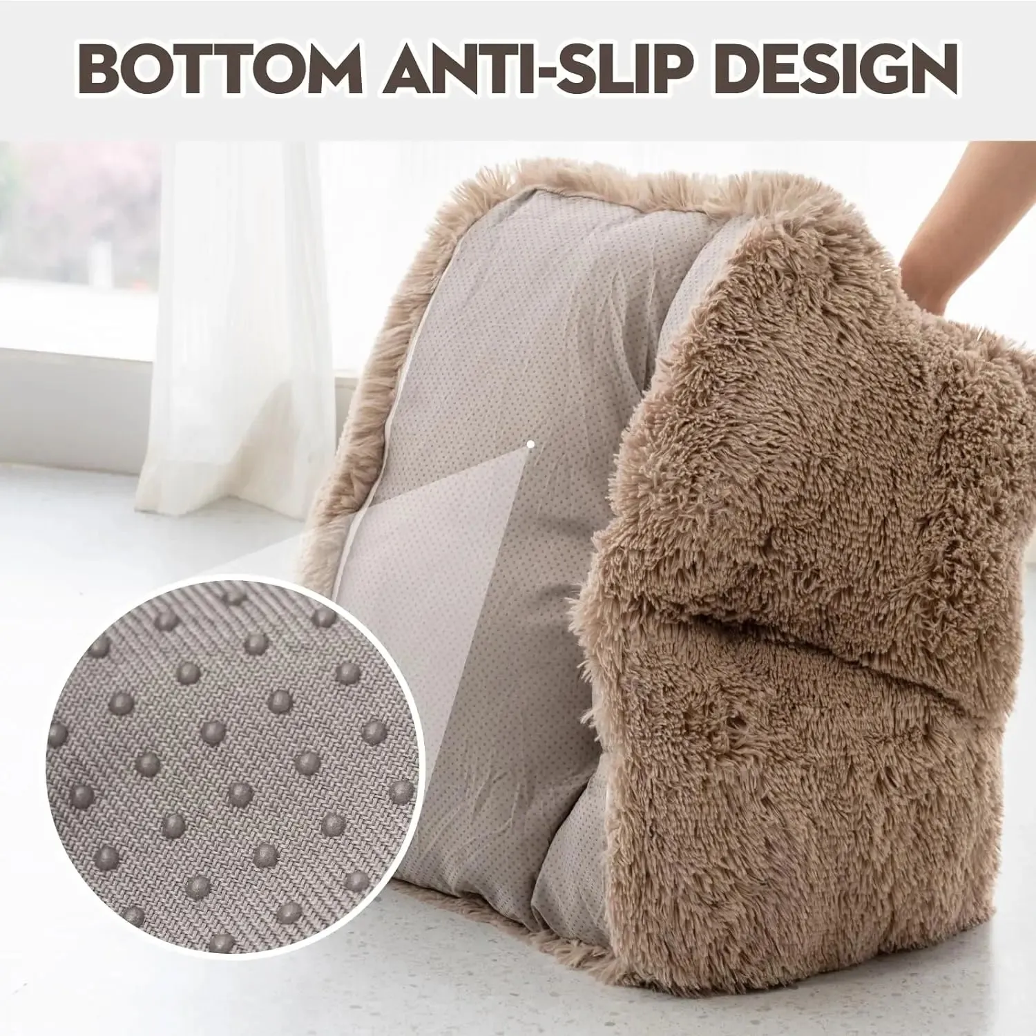 Washable Soft Pet Bed for Cats and Small Dogs